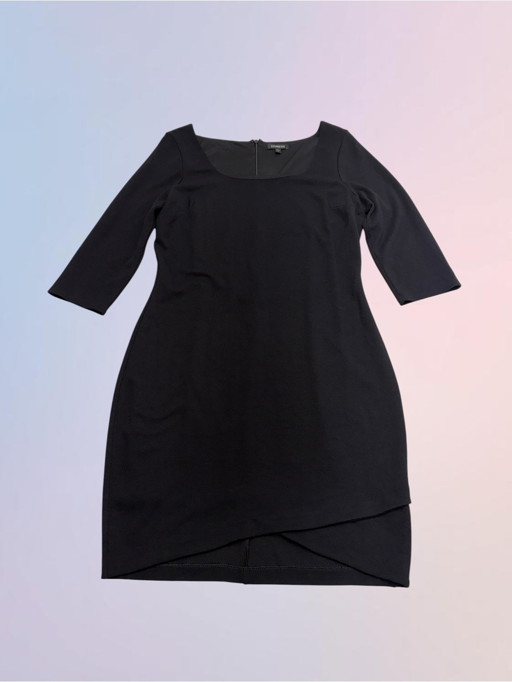 EXPRESS Women’s Large Black Long Sleeve Dress